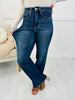 Judy Blue Get It Straight Tummy Control Straight Jeans in Reg/Curvy