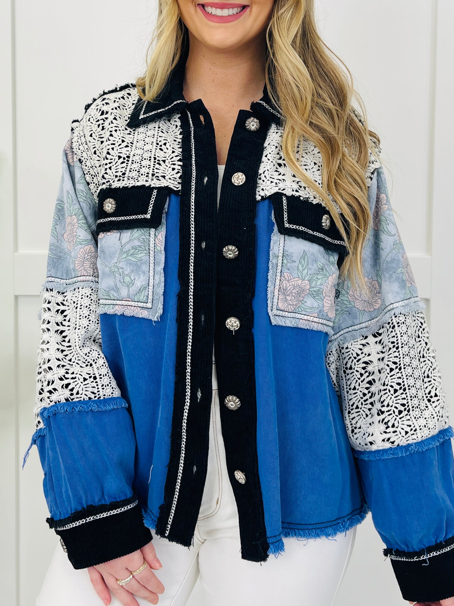 Midnight Mosaic Shacket