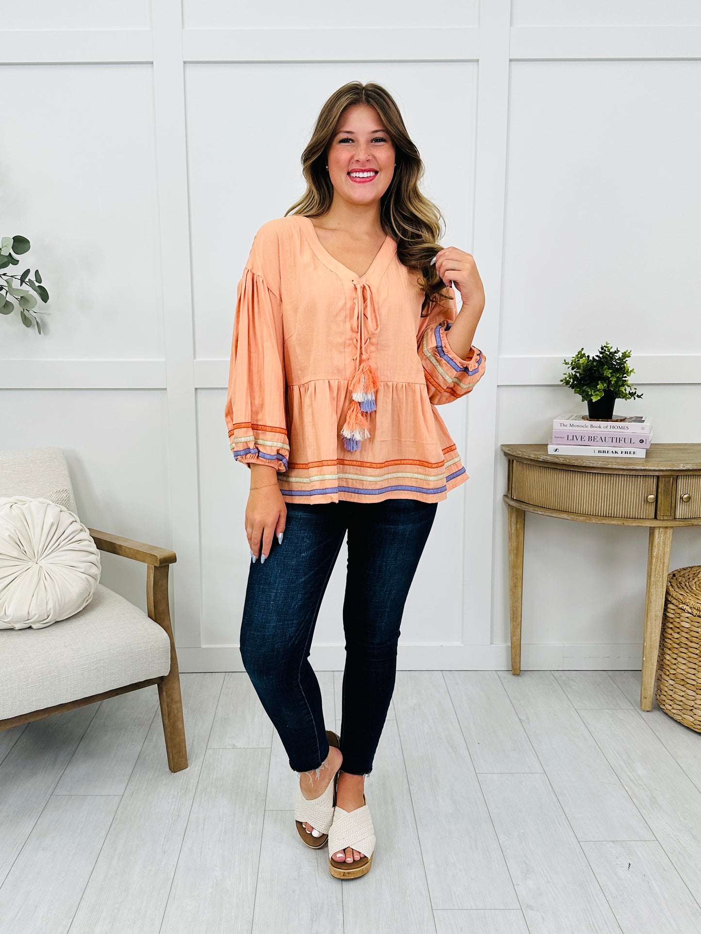 Peach Prairie Top