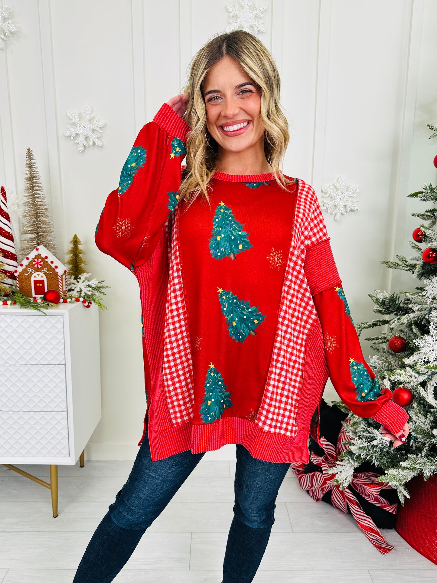 Merry Little Christmas Top- Multiple Prints!