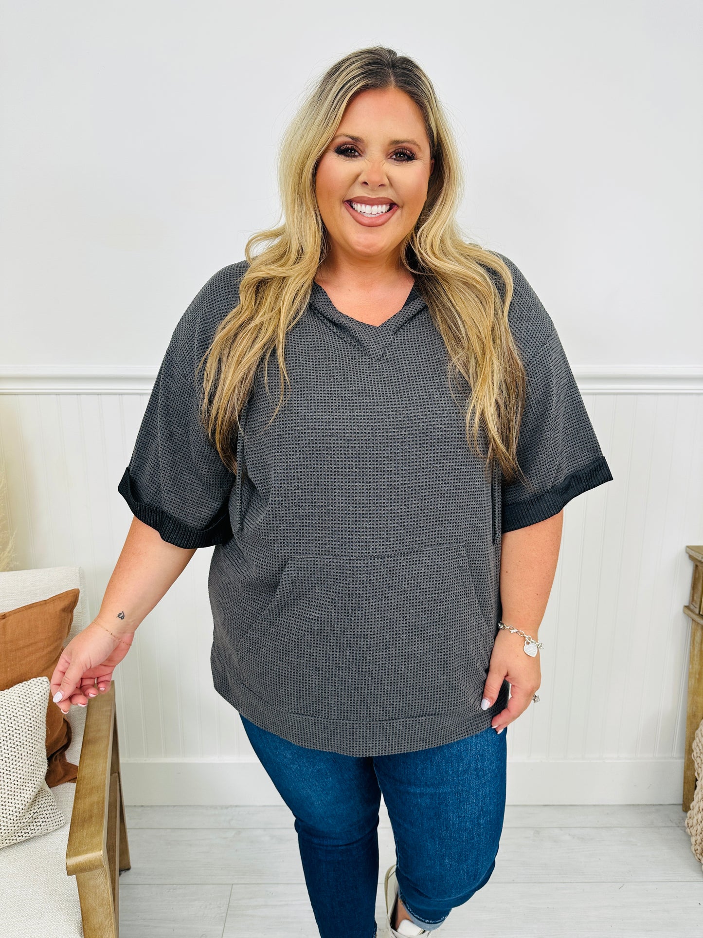 Hello Fall Hooded Top- Multiple Colors!