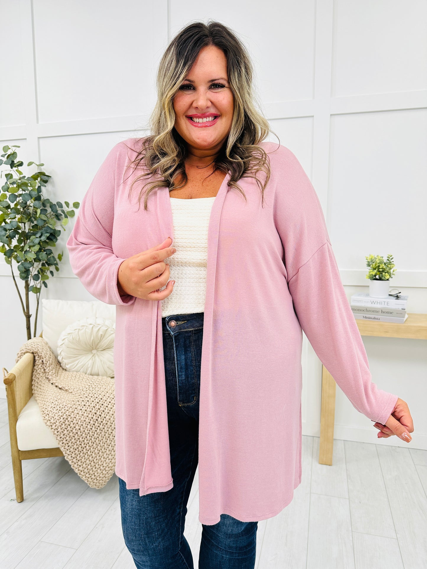 REG/CURVY The Comfiest Cardigan--Multiple Colors