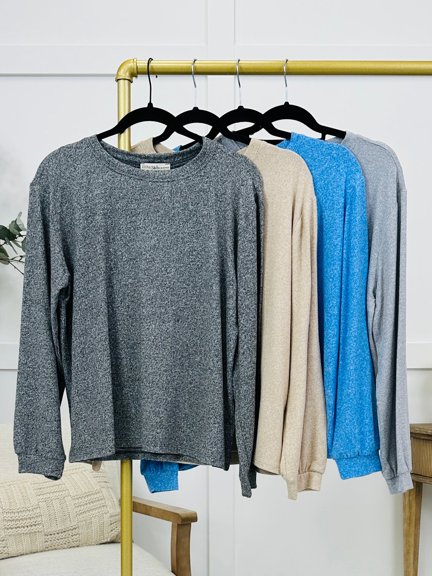 A Little Luxe Top In Multiple Colors