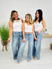 Judy Blue Right on Trend Retro Wide Leg Jeans