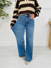 Side Note Tummy Control Wide Leg Jeans