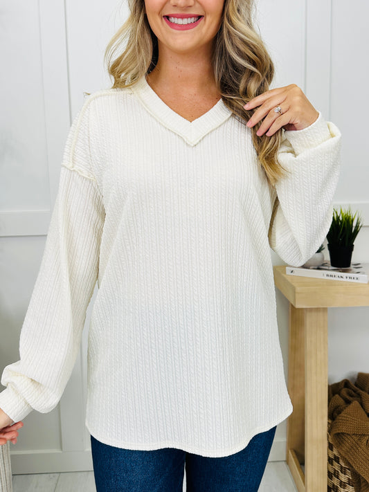 Let It All Unravel Top- Multiple Colors!