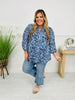 Sweet Like Spring Top in Newport Print