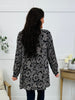 Midnight Paisley Cardigan