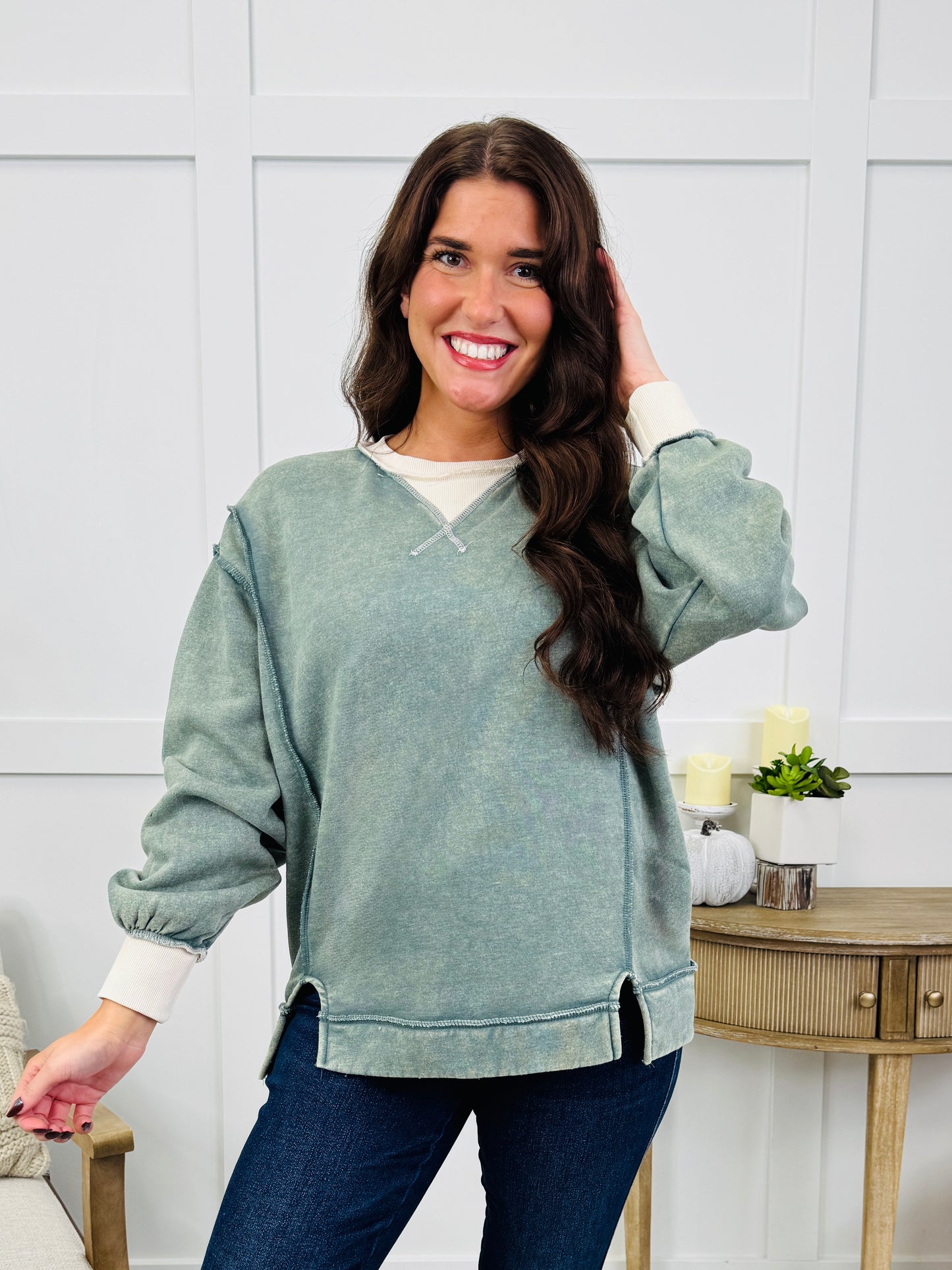 Meet Me Outdoors Top In Multiple Colors