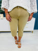 Judy Blue The Works Khaki Capris in Reg/Curvy