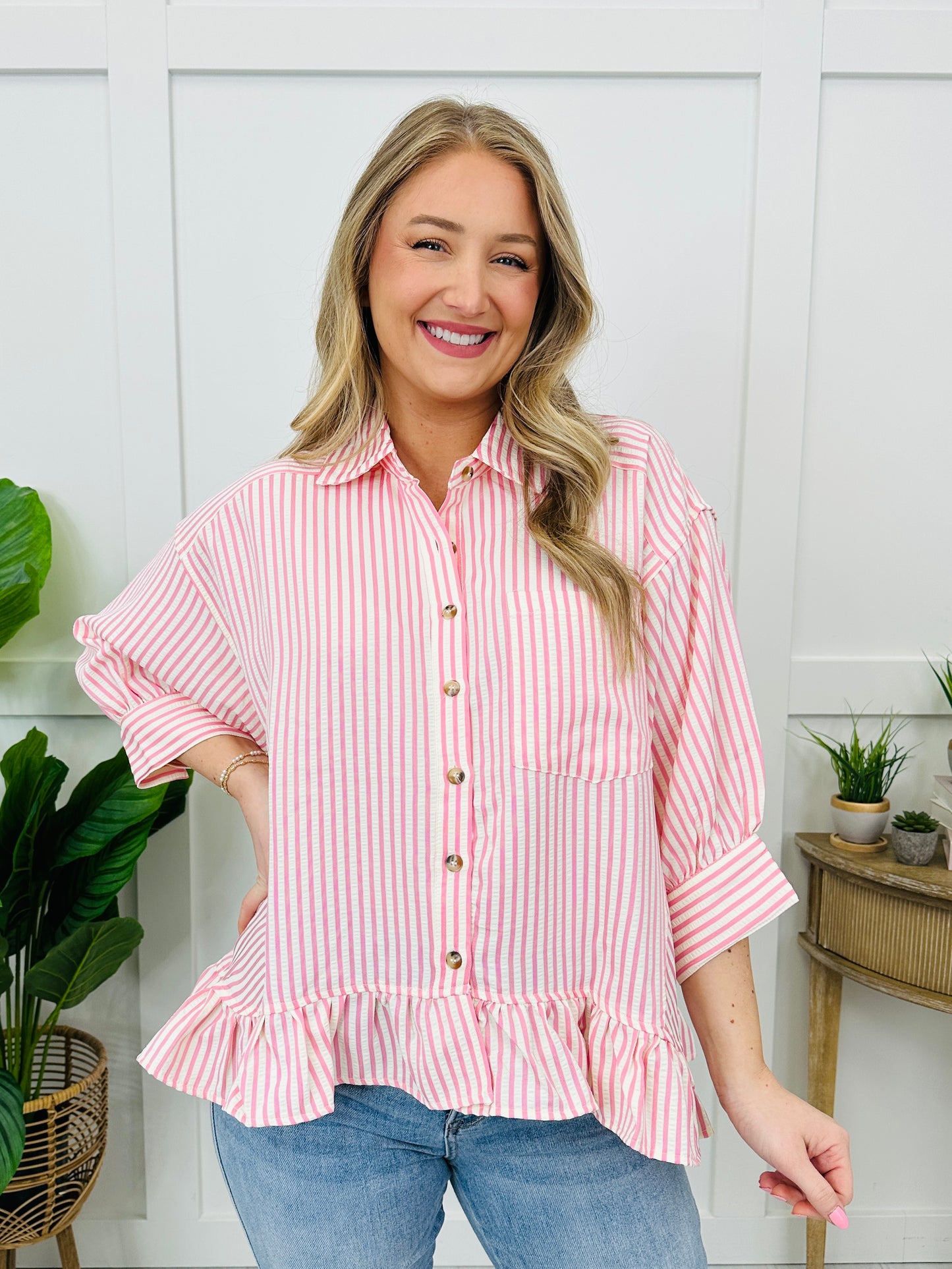 Easy Breeze Stripes Top in Multiple Colors