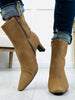Made You Look Bootie In Taupe