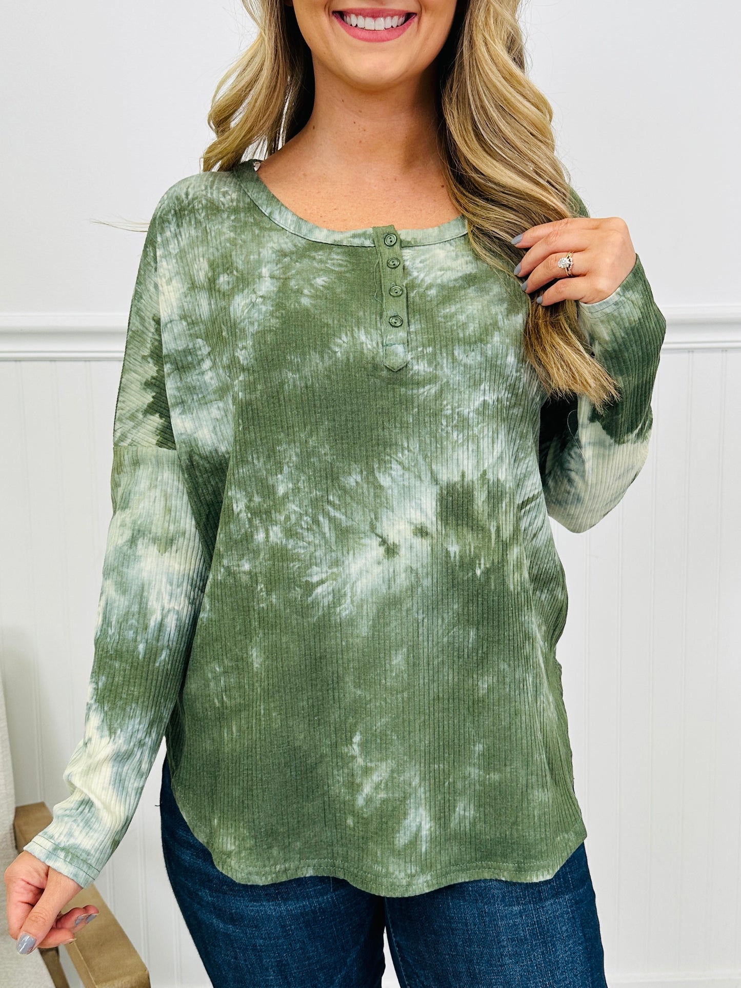 Simply Soothed Top In Olive