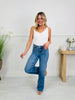 Butterfly Bliss Tummy Control Wide Leg Jeans