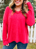 DOORBUSTER! REG/CURVY All Day Ease Top- Multiple Colors!