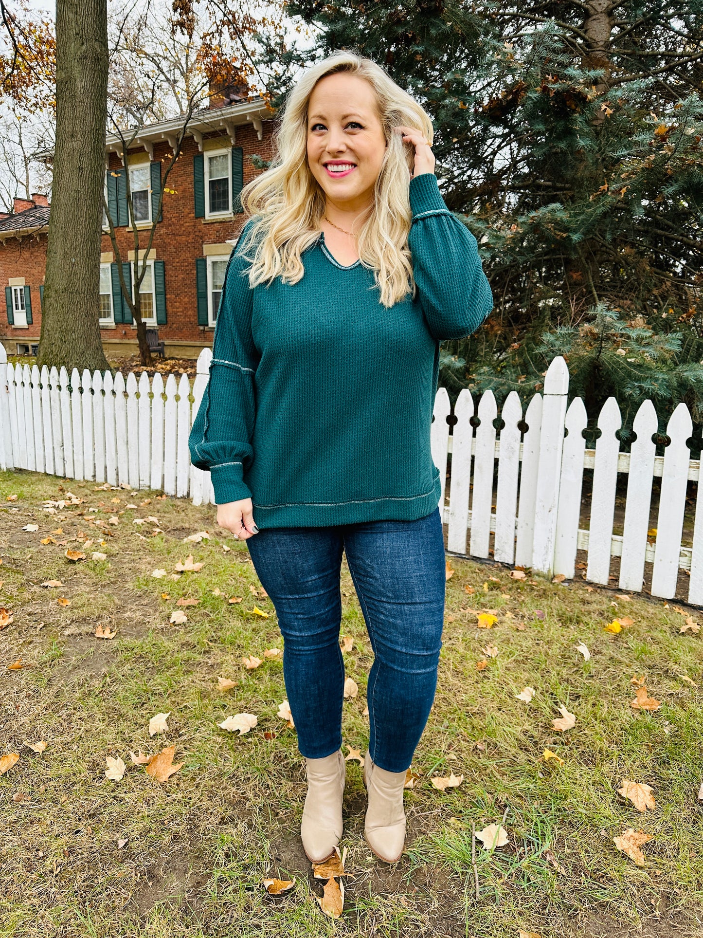 REG/CURVY Falling for Comfort Pullover- Multiple Colors!