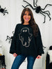 Hey Boo Sweater In Black