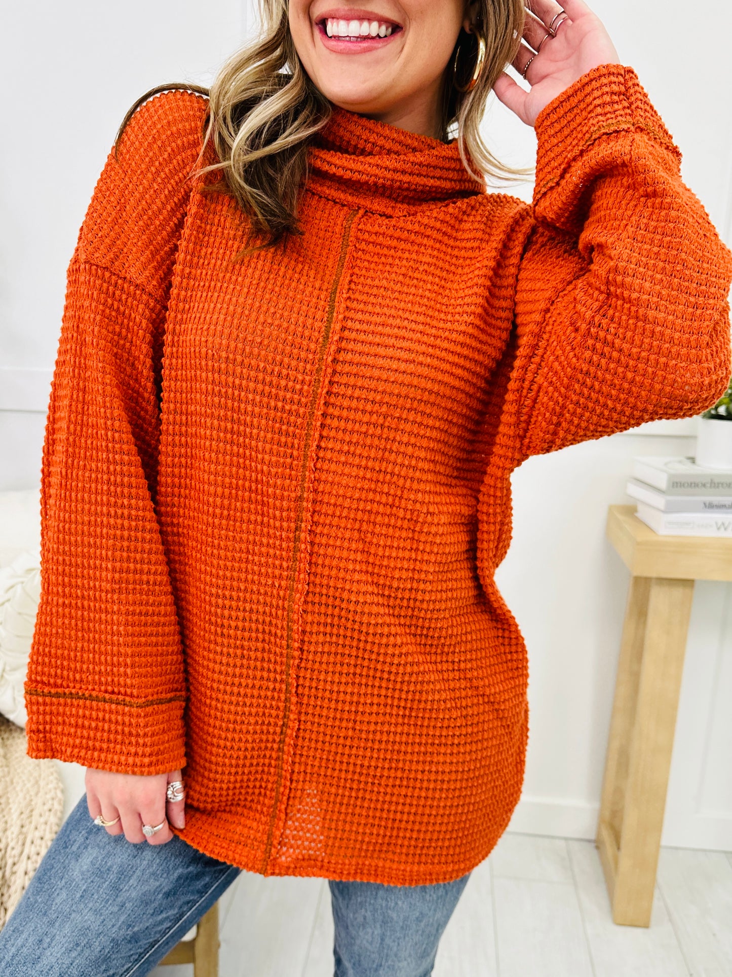 Bundled Bliss Sweater- Multiple Colors!