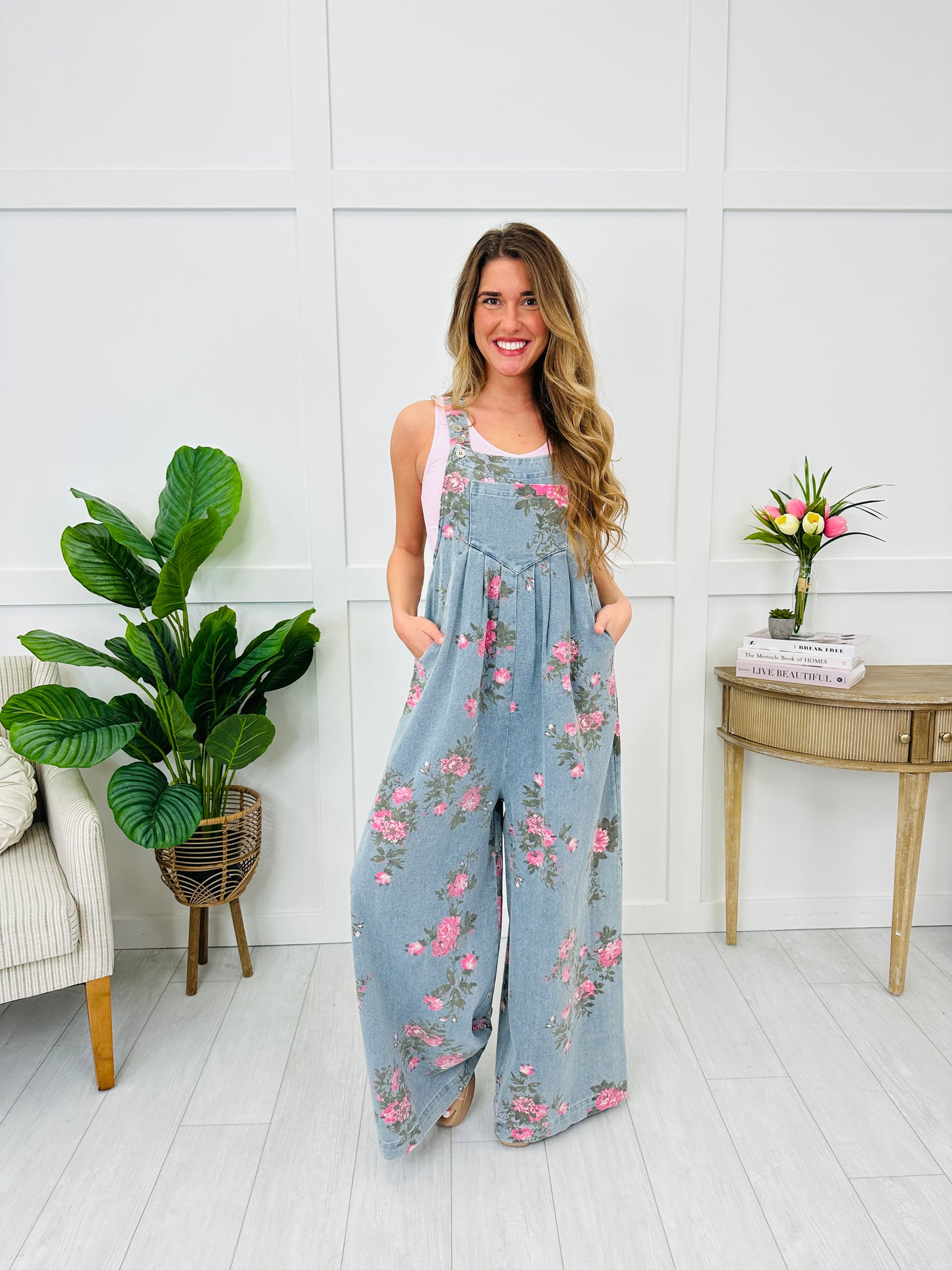 Floral Forever Overalls