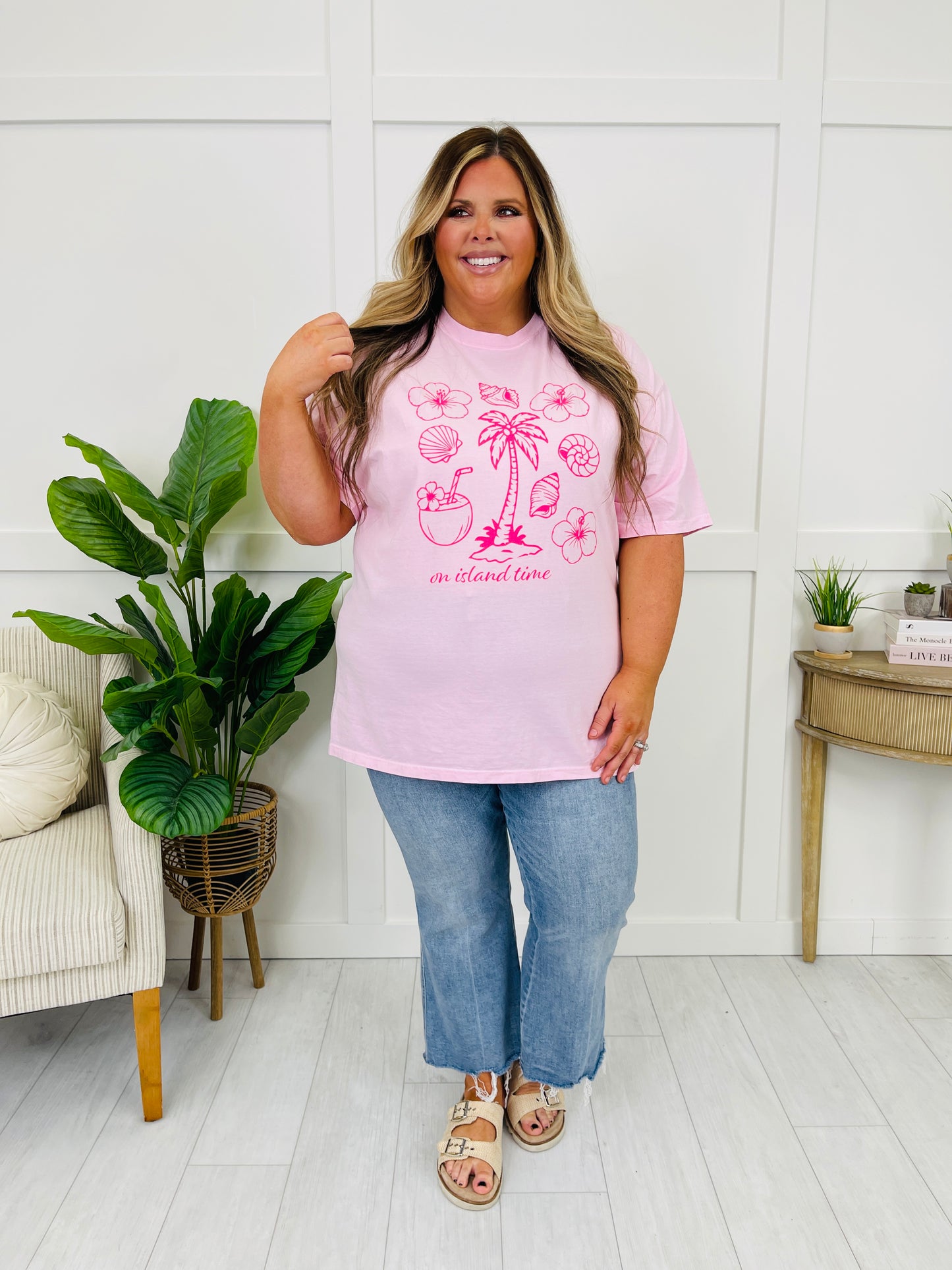 On Island Time Graphic Tee