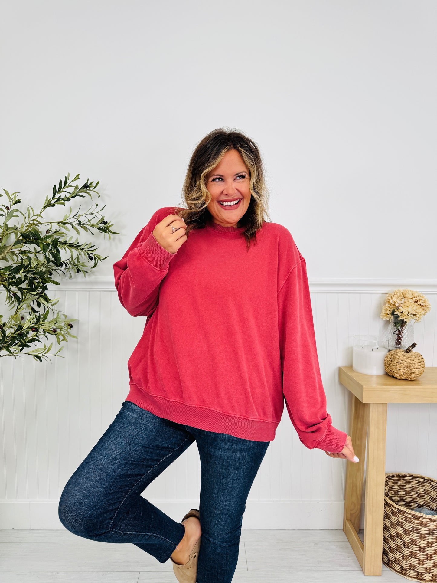 Comfort On Call Crewneck In Multiple Colors