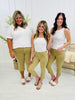 Judy Blue The Works Khaki Capris in Reg/Curvy