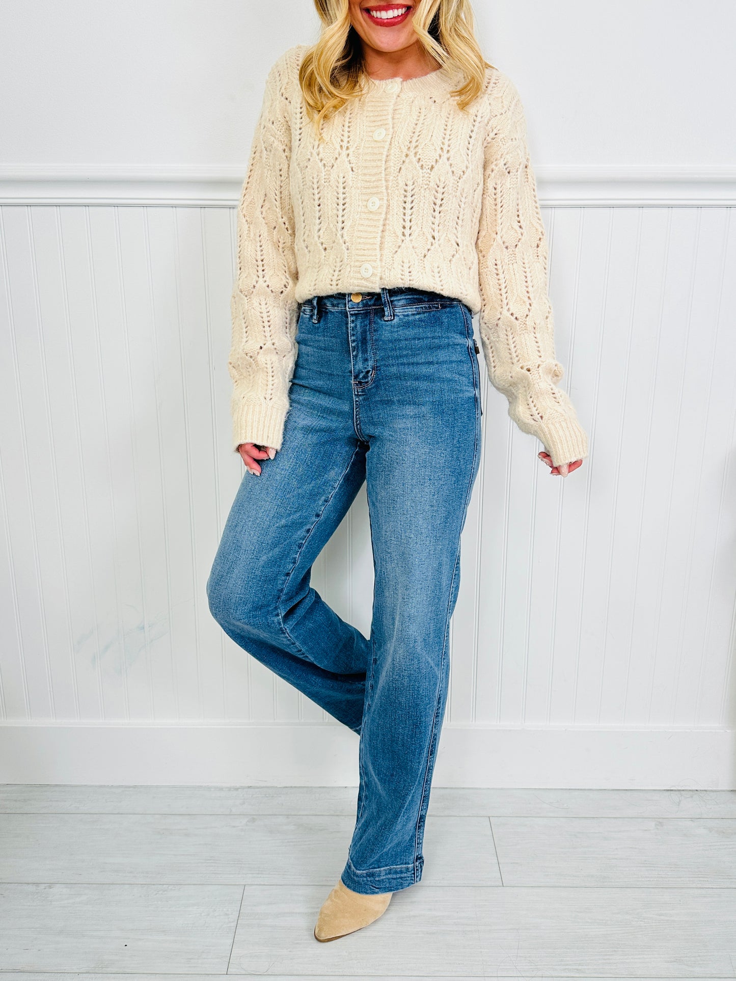 Judy Blue Simply Styled Straight Jeans