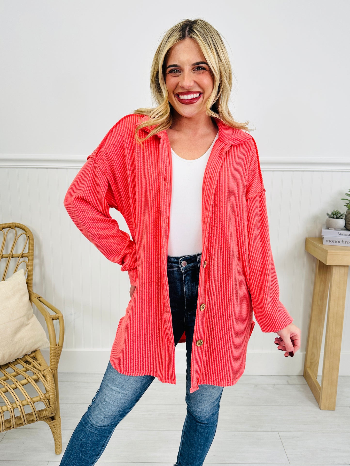 Color Crush Shacket in Multiple Colors