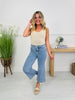 Triple the Comfort Cropped Wide Leg Jeans in Three Inseams