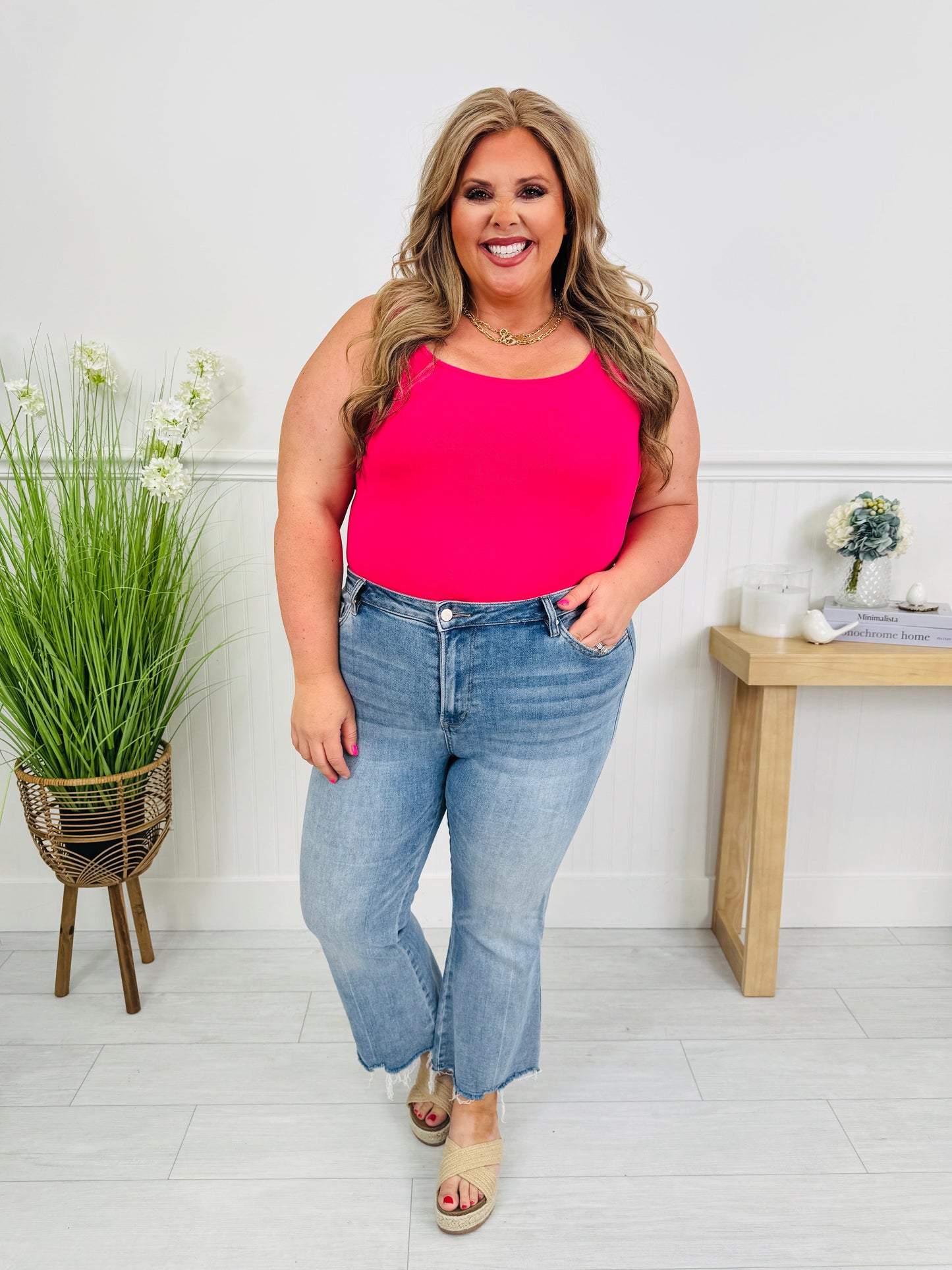 Staying Unbothered Shapewear Tank In Multiple Colors