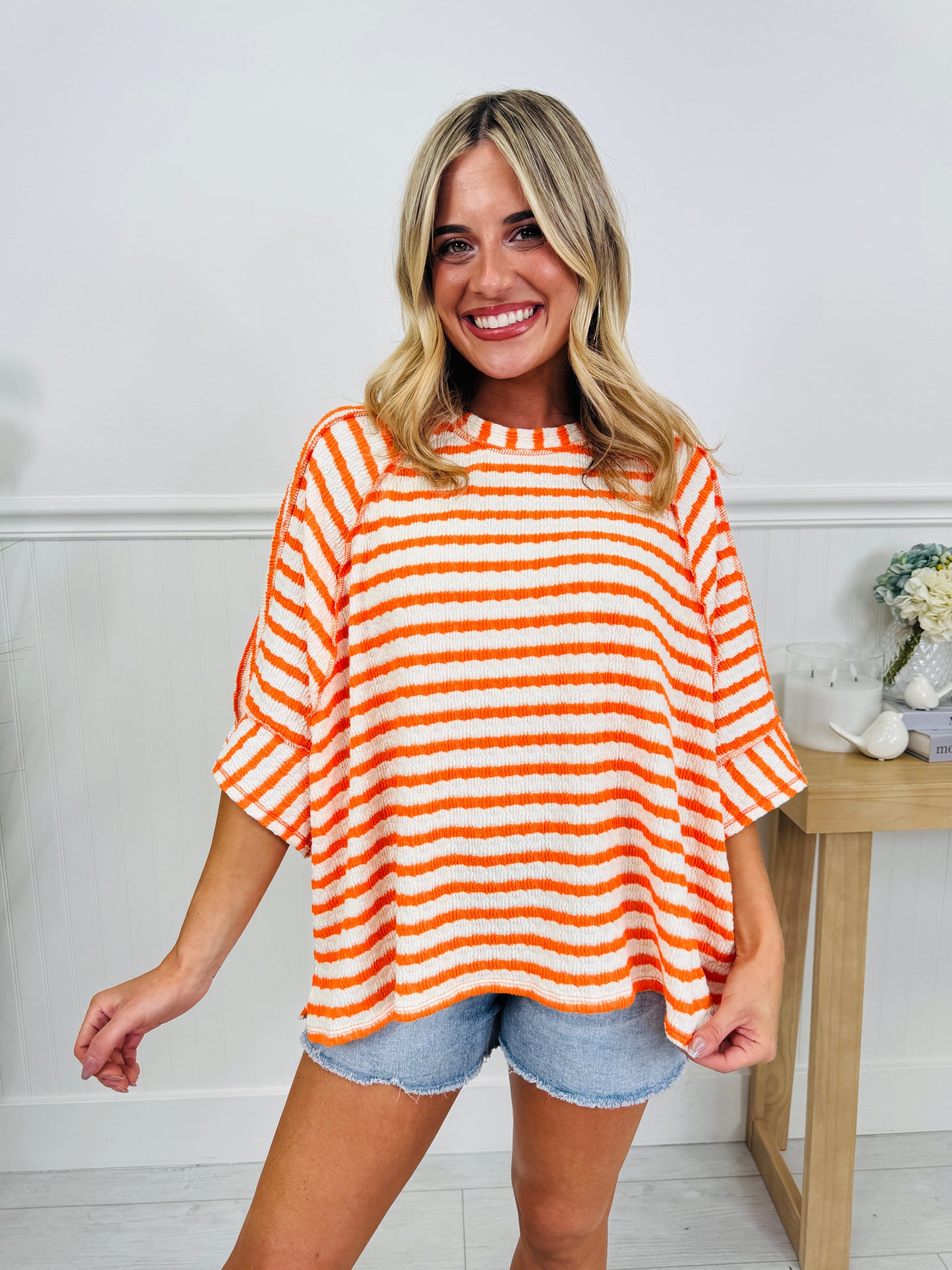 Stripe Season Top in Multiple Colors