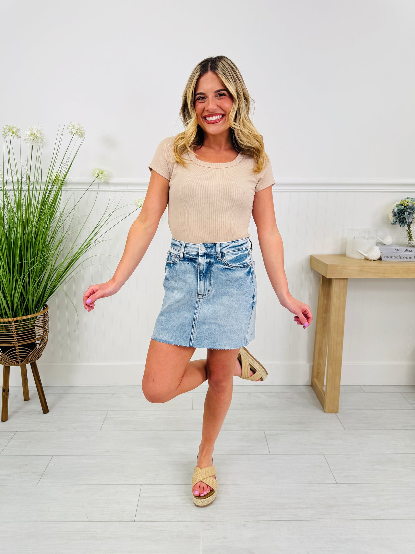 Judy Blue The Magic Touch Skirt