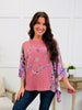Wildflower Soul Top In Dusty Rose