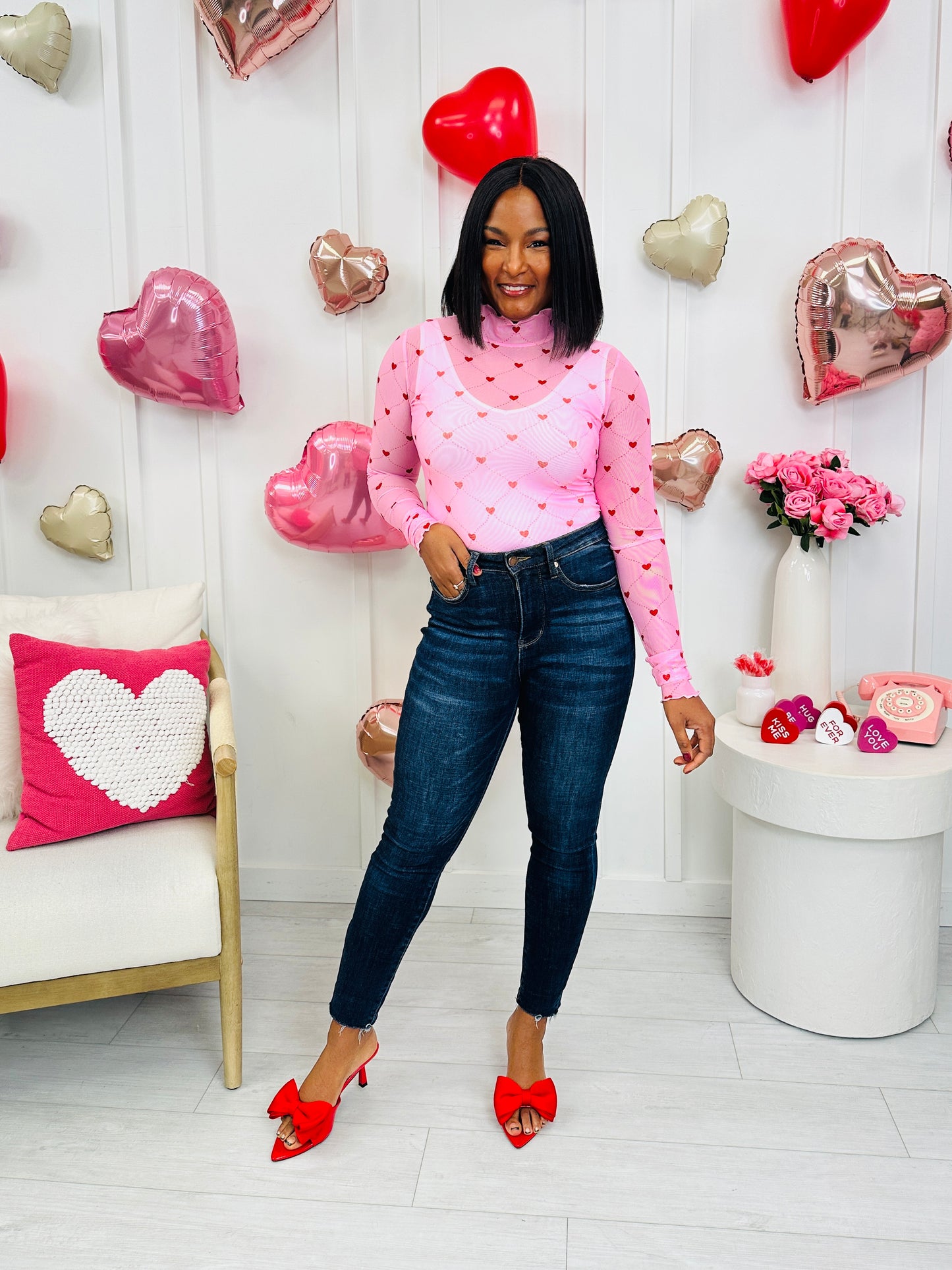 Cupid's Favorite Top in Pink