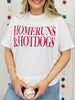Homeruns & Hotdogs Graphic Tee