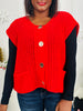 Knit Together Vest- Multiple Colors!