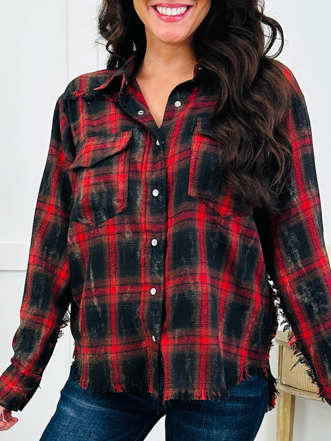 Fireside Favorites Flannel In Red