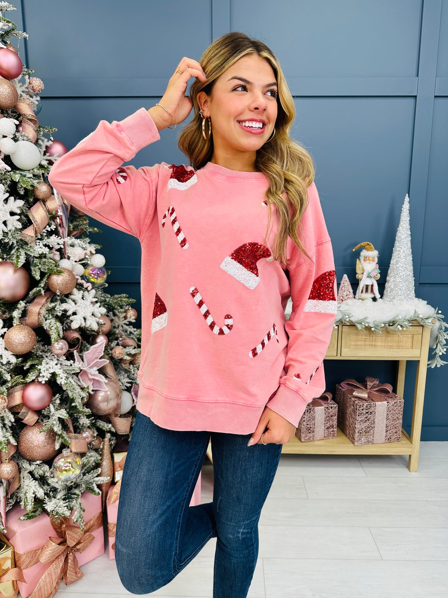 REG/CURVY Santa's Sugar Rush Pullover