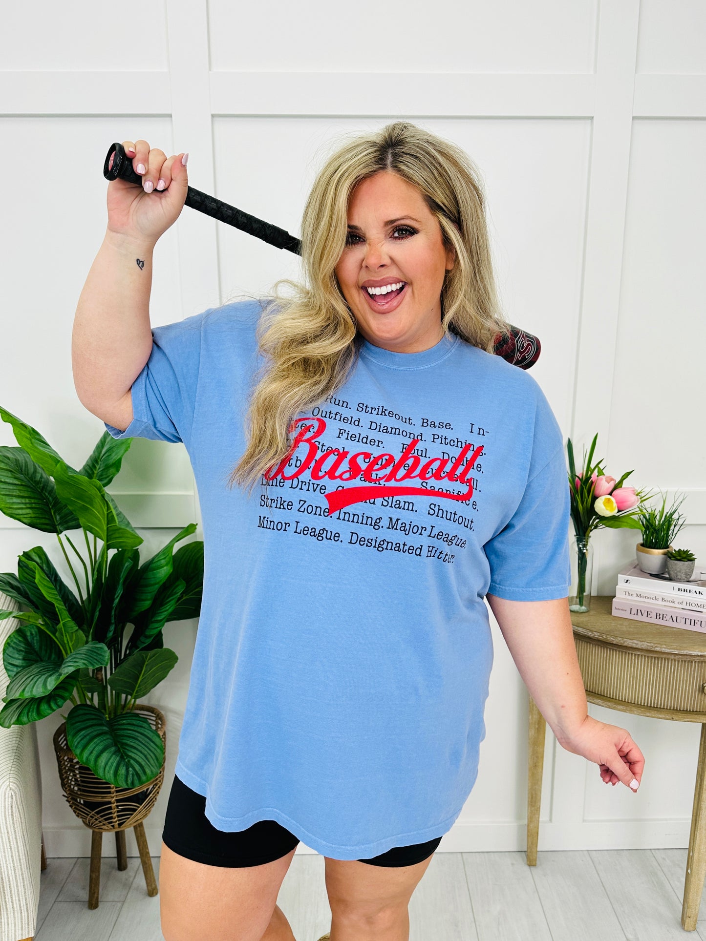 All Things Baseball Graphic Tee