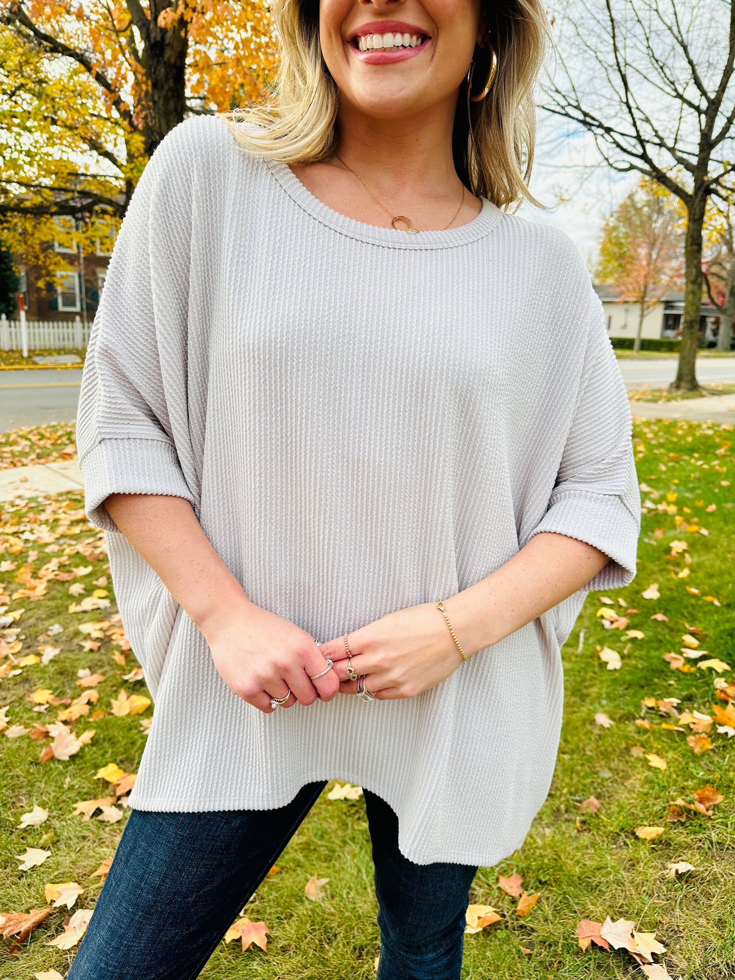 REG/CURVY Casual Charm Top- Multiple Colors!