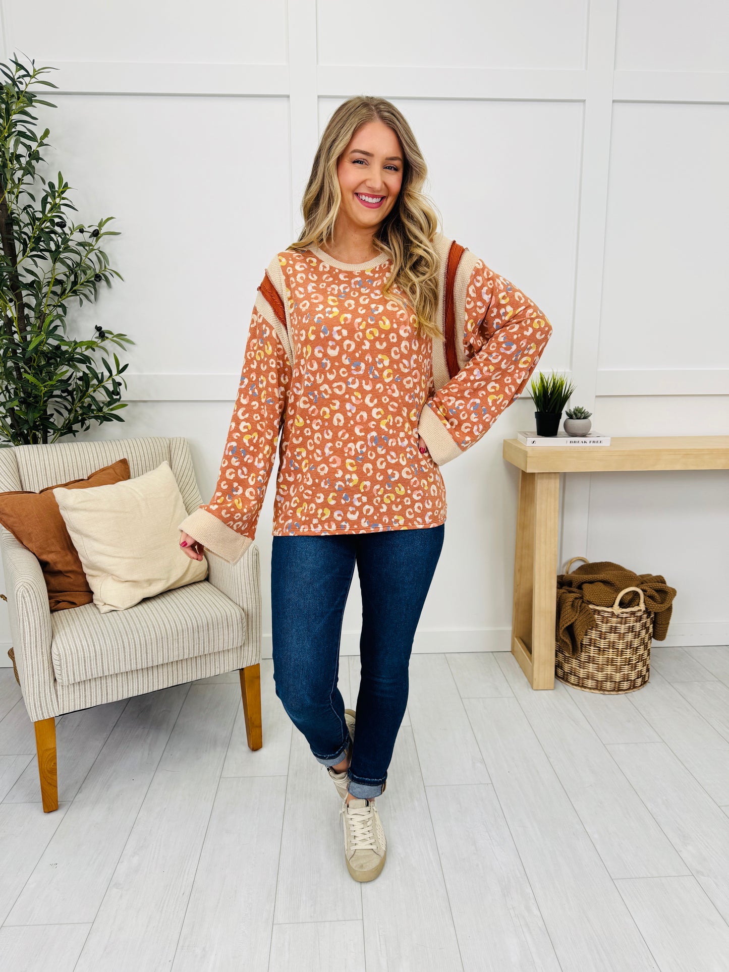 Spotted Season Pullover