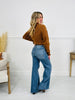 Push Your Buttons Tummy Control Wide Leg Jeans