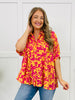 Mood Booster Top in Peach Fuchsia