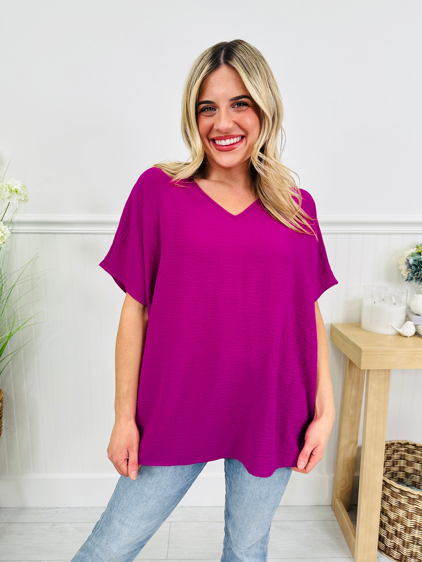 Go With The Flow Top-- Multiple Colors!