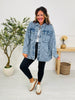 Quilted Comfort Denim Jacket