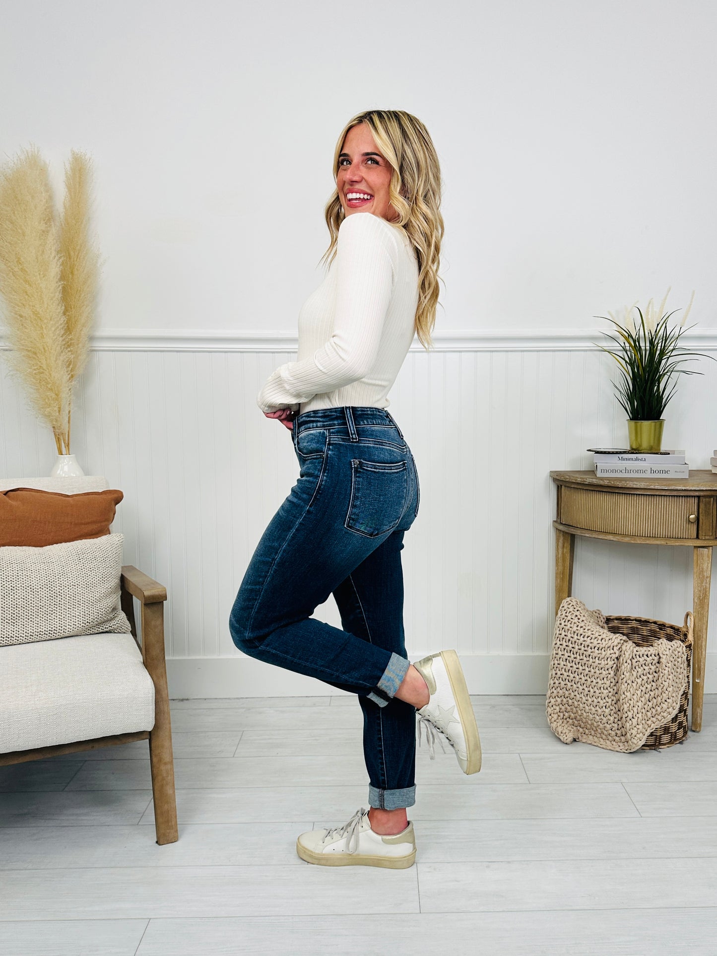 Judy Blue Plus/Reg Simply Perfect Non Distressed Slim Fit Jeans