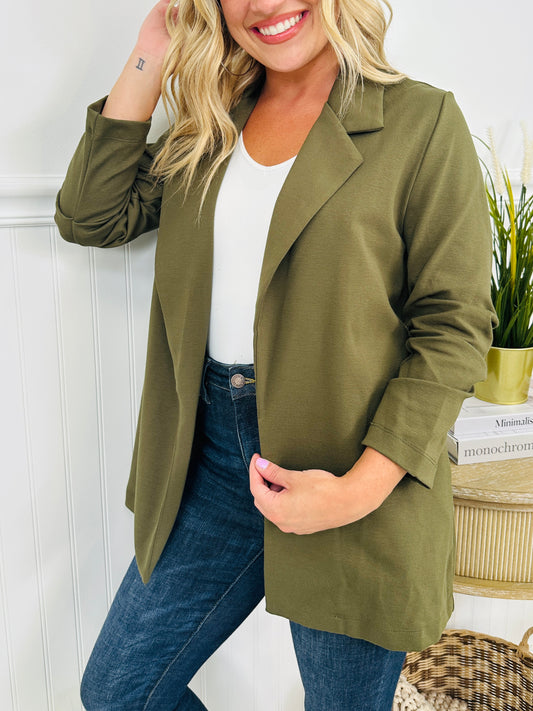 Best Selling Boss Lady Magic Blazer- Multiple Colors!