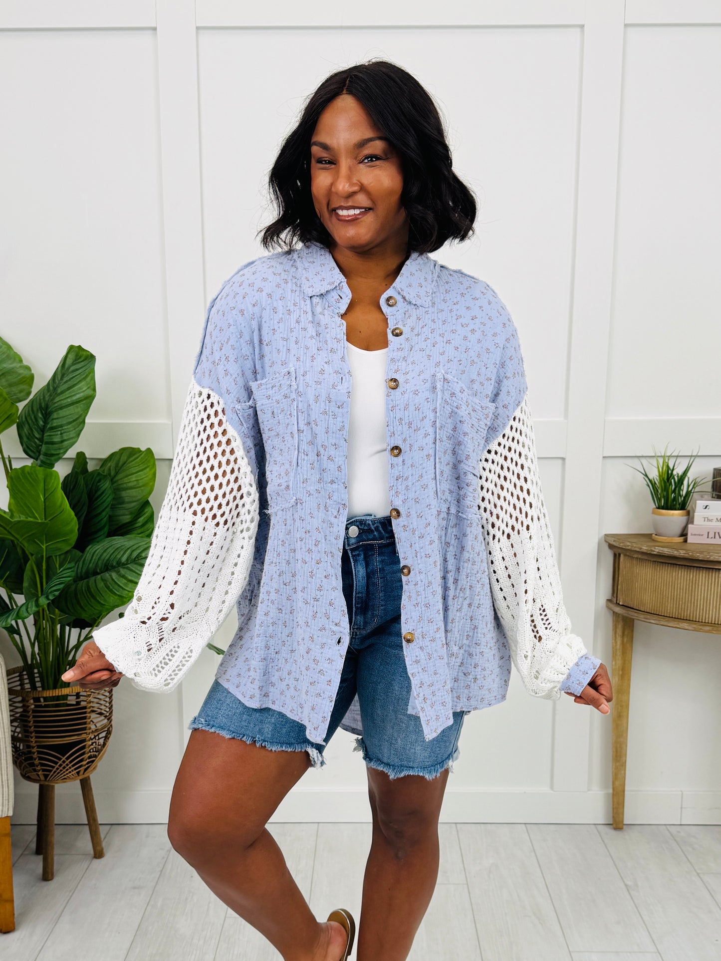 Canvas of Contrast Top