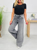 Judy Blue Smoke Show Palazzo Wide Leg Jeans