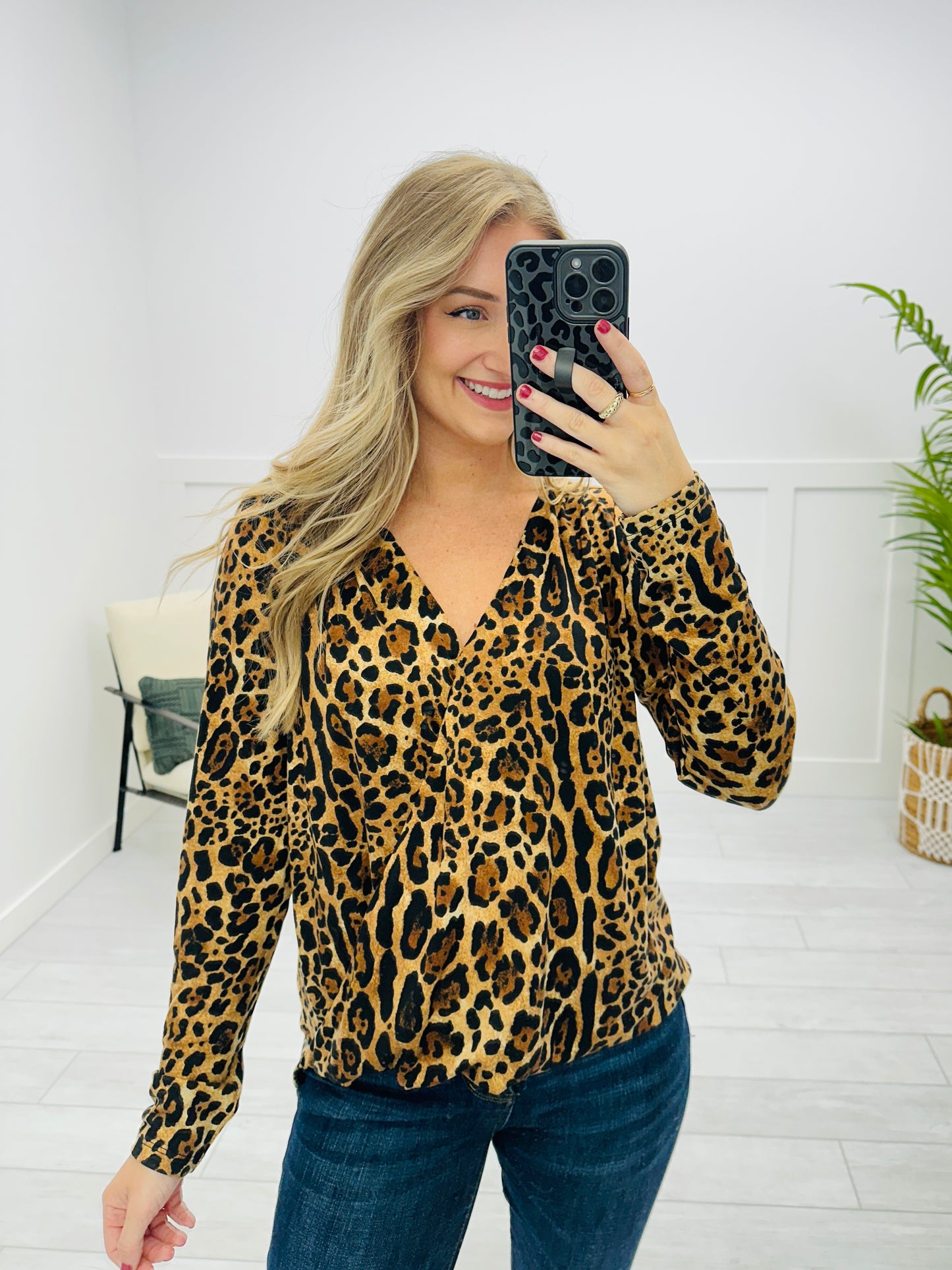 Run Wild Wrapped Top